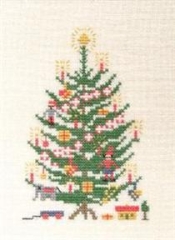 Fremme Stickpackung - Weihnachtsbaum 17x11 cm