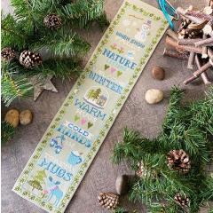 Tiny Modernist - Winter Bell Pull (Stickvorlage)