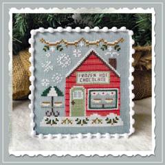 Country Cottage Needleworks - Snow Village 5 Frozen Hot Chocolate Shop