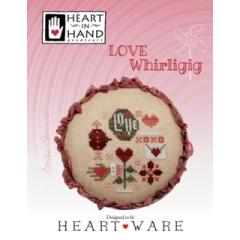 Heart In Hand Needleart - Love Whirligig