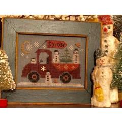 Homespun Elegance - Traveling Snowmen Truck