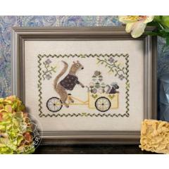 The Blue Flower - Summer Squirrel