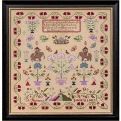 Hands Across The Sea Samplers - A Thomas 1882 The Nellies