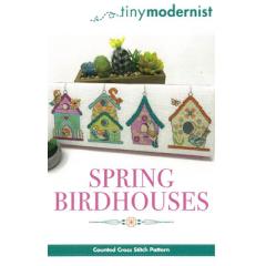 Tiny Modernist - Spring Birdhouses (Stickvorlage)
