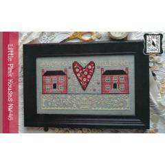 Annie Beez Folk Art - Little Pink Houses