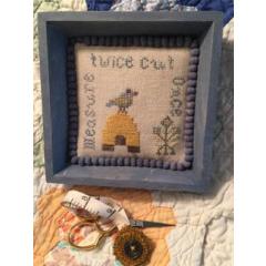 Dames of the Needle - Measure Twice Tray Chart