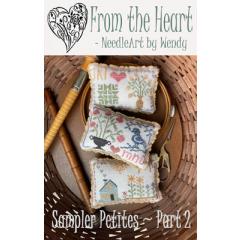 Stickvorlage From the Heart - Sampler Petites Part 2