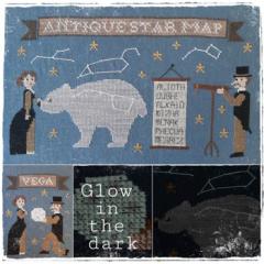 Fairy Wool In The Wood - Antique Star Map