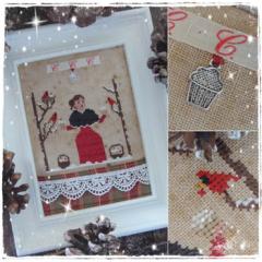 Fairy Wool In The Wood - Cupcake For Cardinals w/charm