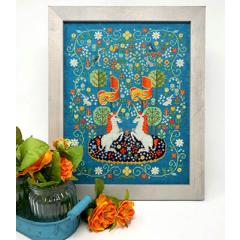 Tiny Modernist - Unicorn Tapestry (Stickvorlage)