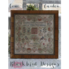 Come Into My Garden - Blackbird Designs (Stickvorlage)