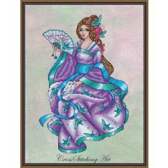 Cross Stitching Art - Oriental Dreams