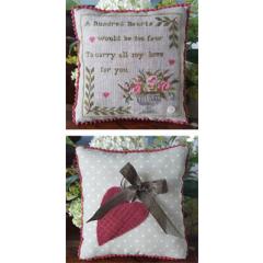 Samplers Not Forgotten - One Hundred Hearts