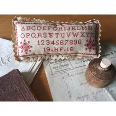 Darling & Whimsy Designs - H F 1916 Sampler