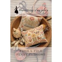 Heartstring Samplery - Farm & Folk Penny Cushions