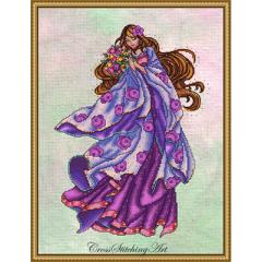 Cross Stitching Art - Rosina