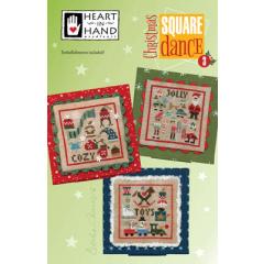 Heart In Hand Needleart - Christmas Square Dance 3 (w/emb)