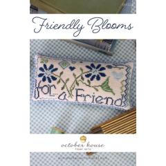 October House Fiber Arts - Friendy Blooms