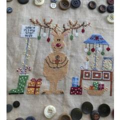 Romys Creations - Santa Please Stop Here