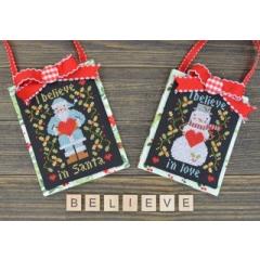 Annie Beez Folk Art - I Believe In Christmas