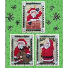 Waxing Moon Designs - Santa Trio