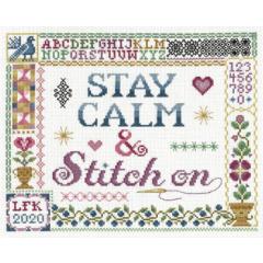 Imaginating - Stay Calm & Stitch On