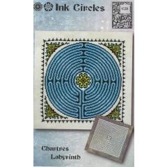 Ink Circles - Chartres Labyrinth