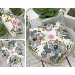 Tiny Modernist - Koala Biscornu (Stickvorlage)