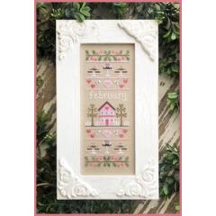Country Cottage Needleworks - Sampler Of The Month February