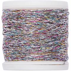 Sticktwist Metallic No. 10 - silber-bunt Rico Design