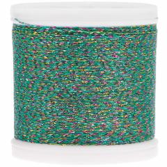 Sticktwist Metallic No. 40 - rainbow-grün Rico Design