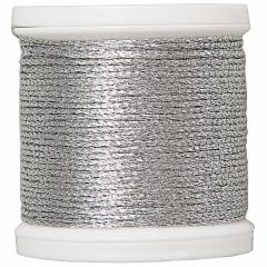 Sticktwist Metallic No. 4 - silber Rico Design