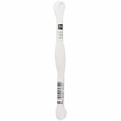 Rico Design Stickgarn (Sticktwist) - Farbe 2 weiss