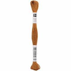 Rico Design Stickgarn (Sticktwist) - Farbe 21 goldgelb