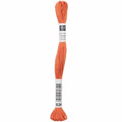 Rico Design Stickgarn (Sticktwist) - Farbe 24 terracotta