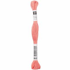 Rico Design Stickgarn (Sticktwist) - Farbe 33 lachsrot