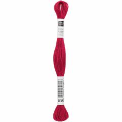 Rico Design Stickgarn (Sticktwist) - Farbe 35 lachsrot