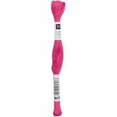 Rico Design Stickgarn (Sticktwist) - Farbe 77 pink