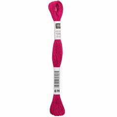 Rico Design Stickgarn (Sticktwist) - Farbe 78 pink