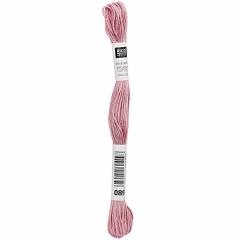 Rico Design Stickgarn (Sticktwist) - Farbe 89 brombeer