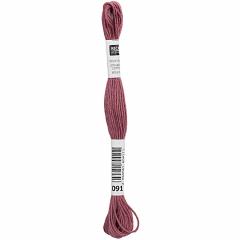 Rico Design Stickgarn (Sticktwist) - Farbe 91 brombeer