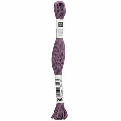 Rico Design Stickgarn (Sticktwist) - Farbe 96 aubergine