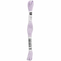 Rico Design Stickgarn (Sticktwist) - Farbe 105 helllila