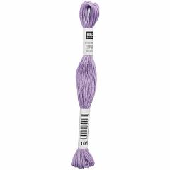 Rico Design Stickgarn (Sticktwist) - Farbe 106 helllila