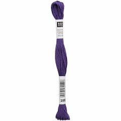 Rico Design Stickgarn (Sticktwist) - Farbe 109 helllila