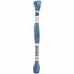 Rico Design Stickgarn (Sticktwist) - Farbe 114 hellblau