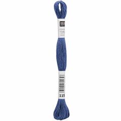 Rico Design Stickgarn (Sticktwist) - Farbe 115 hellblau