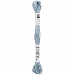 Rico Design Stickgarn (Sticktwist) - Farbe 127 eisblau