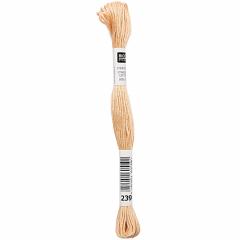 Rico Design Stickgarn (Sticktwist) - Farbe 239 ocker