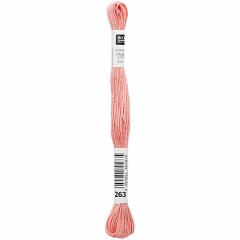 Rico Design Stickgarn (Sticktwist) - Farbe 263 lachs